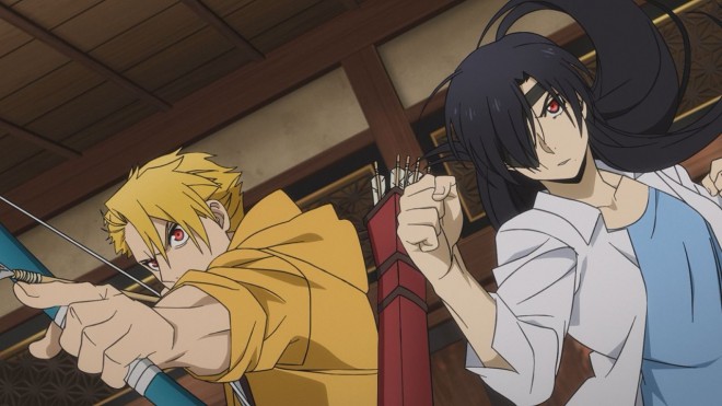 Yomi no Tsugai animesi 6. b&ouml;l&uuml;m Ivan Yosano sahnesi ve daemon g&uuml;&ccedil;leri